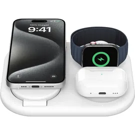 Belkin BoostCharge Qi2 15W magn.Ladestation weiß