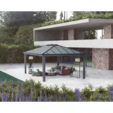 CANOPIA Dallas 612 x 426 cm Aluminium anthrazit