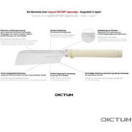 DICTUM GmbH Dictum, Säge Kataba Universal 270 mm