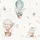 Rasch Textil Rasch Vliestapete 300512, Kids World, Heißluftballons, 10,05 x 0,53 m