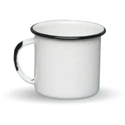 GRANITE WARE Graniteware - Espressotasse aus emailliertem Stahl - Weiß