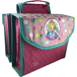 Doppelpacktasche Lillifee B230xH200xT80mm, rosa, mit Motiv