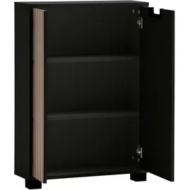 Schildmeyer Unterschrank Ryker U 600 Schwarz 85,2 cm x 19,6 cm x 59,8 cm