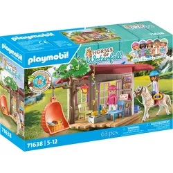 PLAYMOBIL 71638 - Horses of Waterfall - Geheimes Clubhaus für Pferdefans