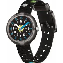 Flik Flak SOLAR SYSTEM 32 mm Stoffarmband Schwarz