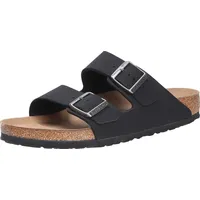 Birkenstock Arizona Vegan Birko-Flor Nubuk schwarz 45