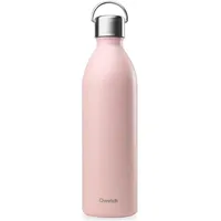 Qwetch Isolierflasche rosa 1 l