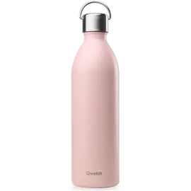 Qwetch Isolierflasche rosa 1 l