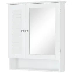uno Spiegelschrank  Königssee , weiß , Maße (cm): B: 60 H: 68 T: 15.0