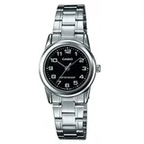 Casio Collection LTP-V001D-1BUDF Damenuhr - Schwarz