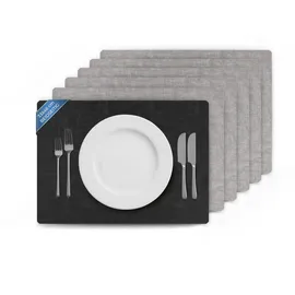 BestLivings Tischset, Hellgrau, Kunststoff, 33x46 cm, Wohntextilien, Tischwäsche, Tischsets