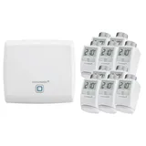 eQ-3 Homematic IP Heizkörperthermostat »SET: Access Point + 10St. heizkörperthermostat«, weiß