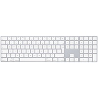 Apple Magic Keyboard mit Touch ID und Ziffernblock DE silber/weiß