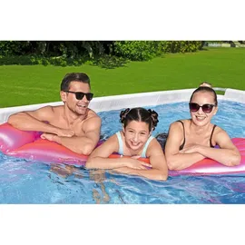 BESTWAY Rahmen-Gartenpool 404 x 201 x 100 cm inkl. Filterpumpe