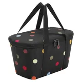 Reisenthel Kühltasche 4 Liter COOLERBAG XS DOTS, Mehrfarbig - Schwarz - Polyester - Thermobeschichtung - 27 x 15 cm - wasserabweisend