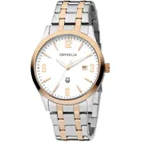 Orphelia Herren-Armbanduhr Ivoire Analog Quarz Edelstahl