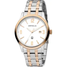 Orphelia Herren-Armbanduhr Ivoire Analog Quarz Edelstahl
