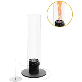 höfats Tischfeuer SPIN 1200 Ø 40 cm Schwarz