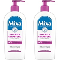 Mixa Intensiv Straffend Body Lotion, für normale Haut, 250 ml (Packung mit 2)