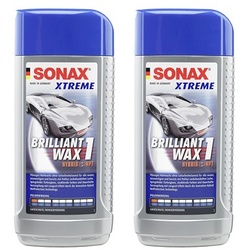 Sonax 2x 500ml XTREME Brilliant Wax 1 Hybrid NPT [Hersteller-Nr. 02012000]