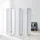 Homestyle4u 6-tlg Paravent in Weiß 264x175 cm