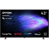 DYON Smart 43 AD-2 108cm (43 Zoll) Android TV (FHD, HD Triple Tuner, Prime Video, Netflix, Google Play Store für DAZN, Disney+ uvm., Google Assistant, BT-Fernbedienung) [Mod. 2022]