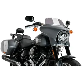 PUIG 21340f Sport Harley Davidson Softailport Windschutzscheibe - Dark Smoked - One Size