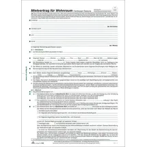 RNK RNKVERLAG 526 - Mietvertrag für Wohnraum Hamburger Fassung, 12 Seiten, Format DIN A4, 1 Stück