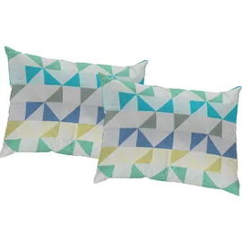 Wirth Kissenbezug Berlare 50 x 50 cm Blau