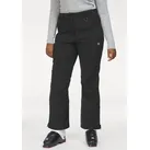 Skihose POLARINO, Damen, Gr. 52, N-Gr, schwarz, Softshell, Obermaterial: 94% Polyester, 6% Elasthan. Innenseite: 100% Polyester, sportlich, gerade, Hosen, Wasserabweisend, winddicht und atmungsaktiv