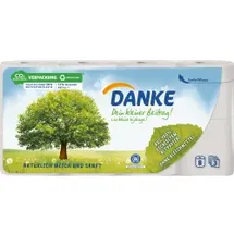 Danke Toilettenpapier 3-lagig 8 Rollen