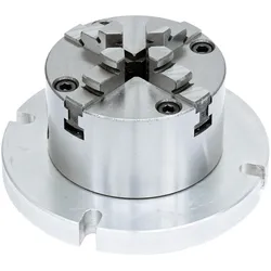 Bernardo 4-Backenfutter diam. 80 mm mit Aufspannscheibe diam. 125 mm 27-1039