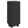 vidaXL Sideboard 33 x 34,5 x 90 cm Schwarz