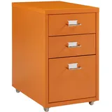[en.casa] Kökar Rollcontainer 48 x 28 x 41 cm orange