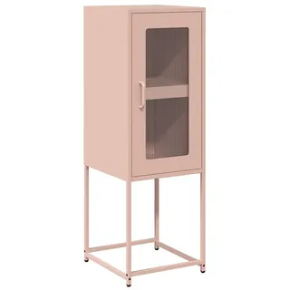 vidaXL Sideboard Rosa 36x39x107 cm Kaltgewalzter Stahl