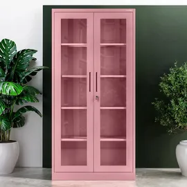 Jan Nowak Amelia Aktenschrank 90 x 40 x 185 cm rosa