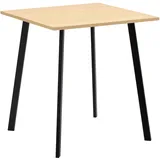 Esstisch Emil in Schwarz/Eichefarben