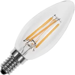 Lighto | LED-Glühfaden | Kleine Fassung E14 | Kerzenlampe | Hell | 35mm | 4W