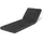 Beautissu Liegenauflage 190 x 60 x 5 cm anthrazit 1 St.
