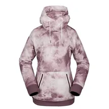 Volcom Spring Shred Hoodie Tie-Dye Lila L