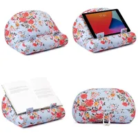 Bookchair Bookcouch Roses Buchständer Hellblau