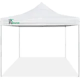 ProSource Pop Up Tent Easy Pop Up Tent Instant Canopy - 10 x 10', White