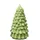 Deluxe Homeart Weihnachtsbaum LED Kerze 18 cm hellgrün