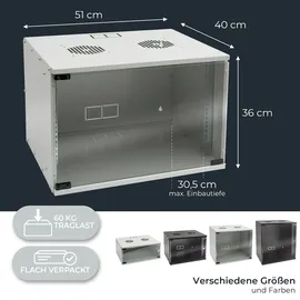 HMF 65707-07 Serverschrank 19 Zoll Rack