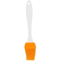 Allinbuy Silikon-Pinsel Klar Griff Hitzebeständige Gebäck Pancake Grillölpinsel Butter Backen Werkzeug, orange
