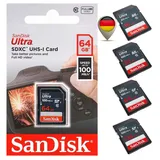 SanDisk Ultra SDXC 256GB 100MB/s - Flash-Speicherkarte - 256 GB