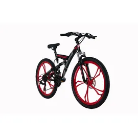 WYLD Topspin 26 Zoll RH 46 cm schwarz/rot