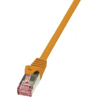 Logilink Netzwerkkabel, Patchkabel CAT 6 S/FTP 3.00 m Orange