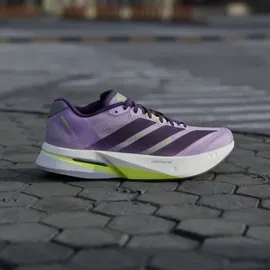 adidas Adizero Boston 13 Damen Powder Plum/Aurora Plum/Preloved Violet 42 2/3