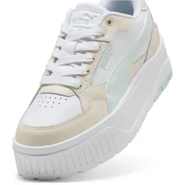 Puma Karmen II Idol Damen Weite 40 white/peaceful blue/alpine snow